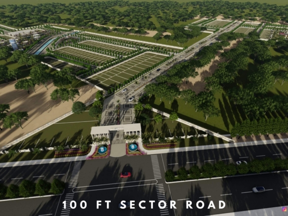 VRB WORLD CITY : JDA Plots Project At Near Mahindra SEZ, Jaipur